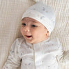 beary special delivery modal magnetic open bottom gown + hat set
