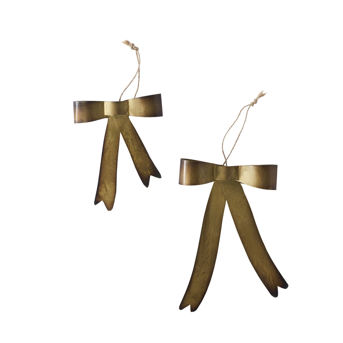 Brassy Bow Ornament | 2 Sizes