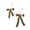 Brassy Bow Ornament | 2 Sizes