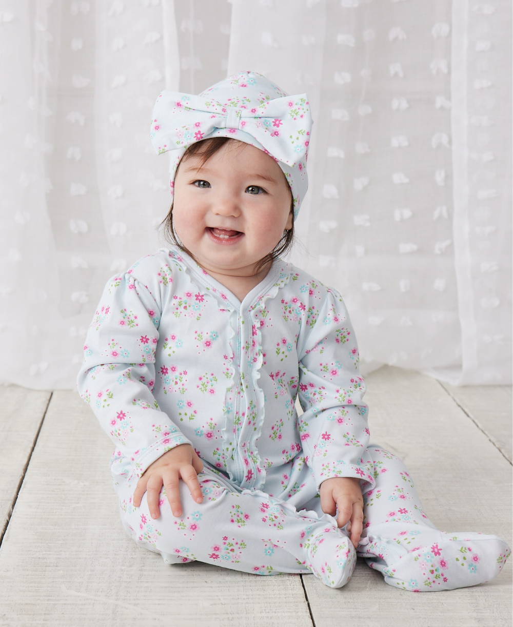 Bunny Blossoms Footie