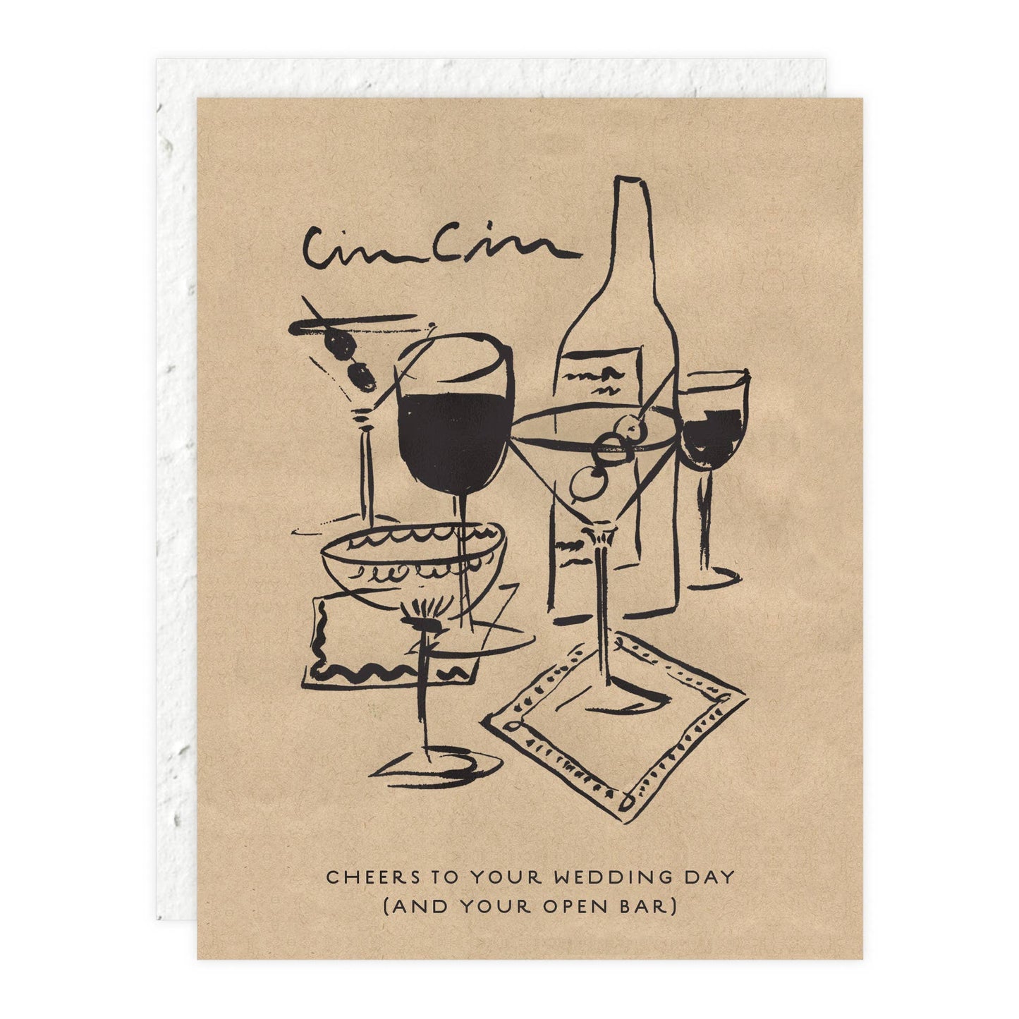 Cin Cin | Wedding Card