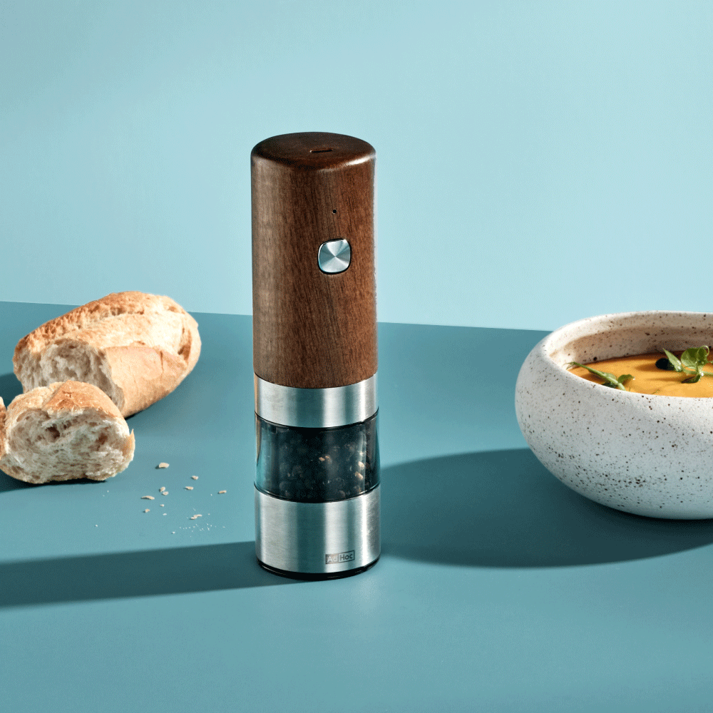 Electric Salt & Pepper Mill in Acacia Wood