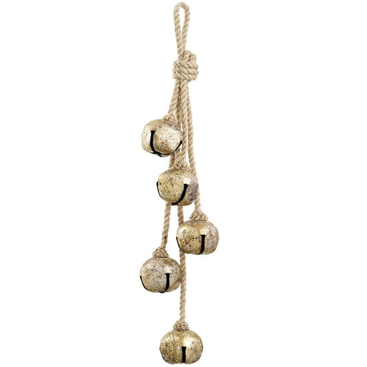 22" Jingle Bell Ornament | Gold Antique