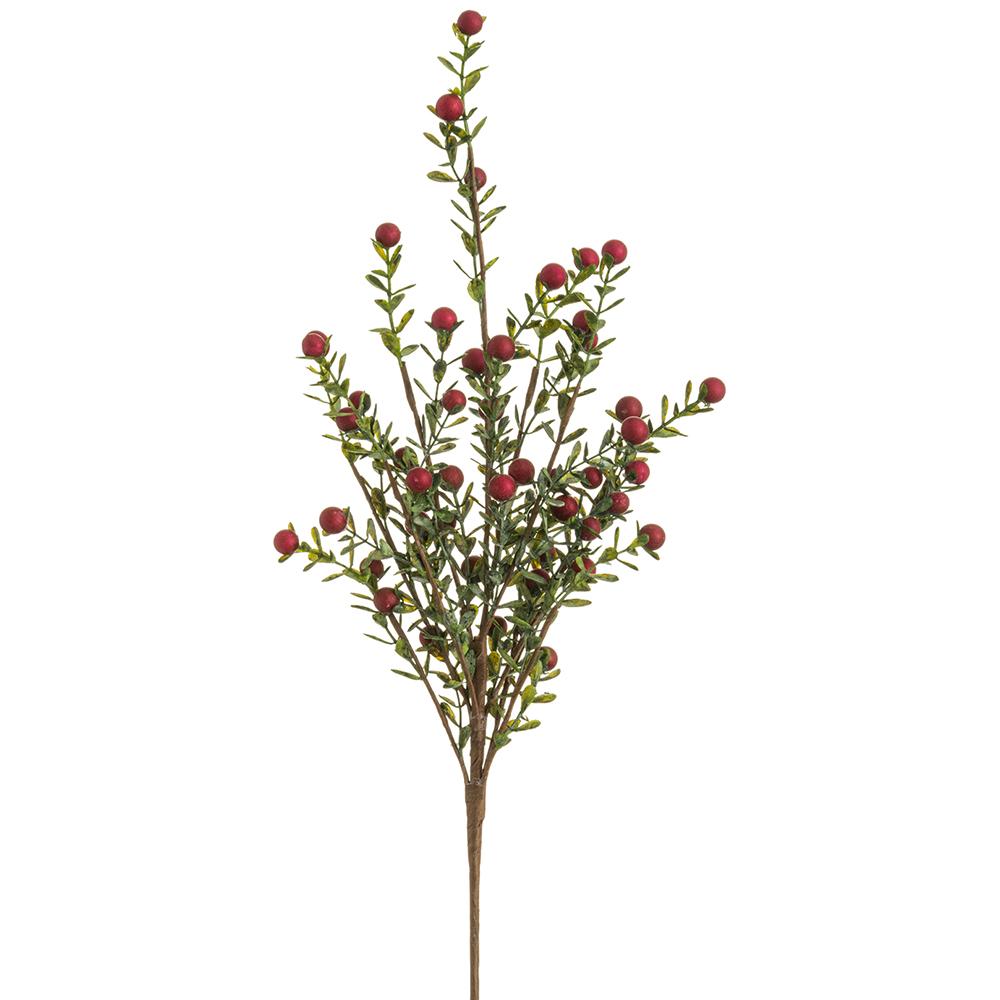21" Berry Spray | Red