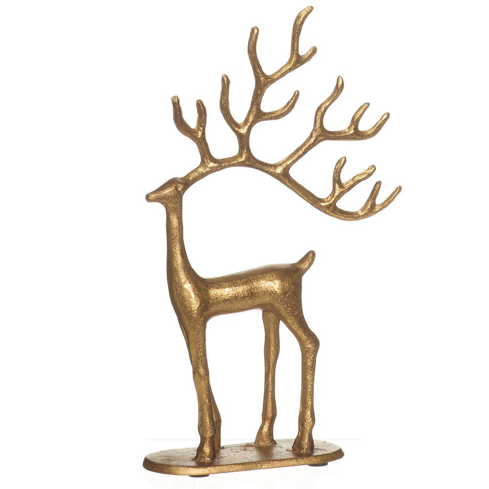 10" Reindeer  | Gold