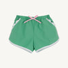 Cheryl Shorts | Gibson Island Green with Worth Avenue White