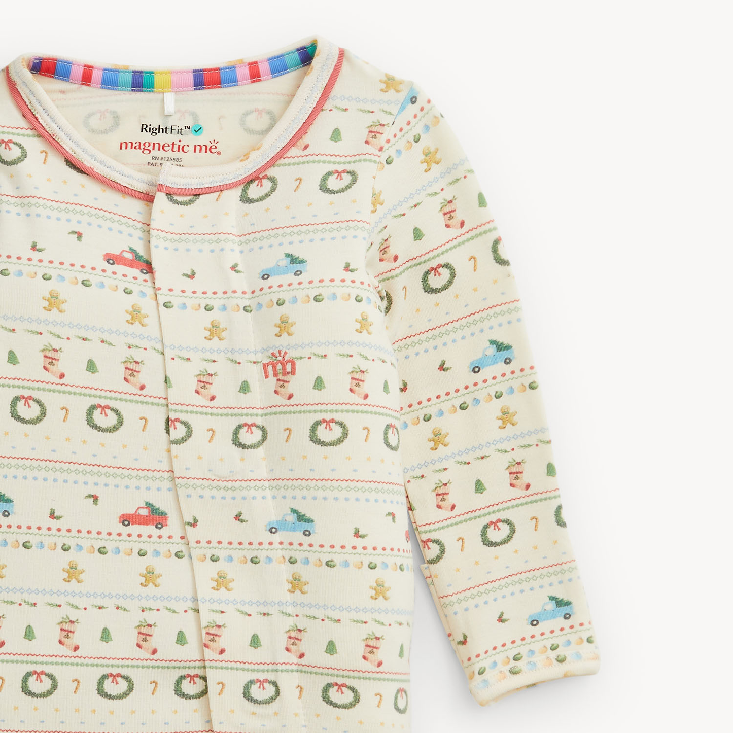 Traditional Christmas RF Footie