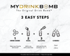 2 pack Cocktail Drink Bomb™  | Asst. Flavors