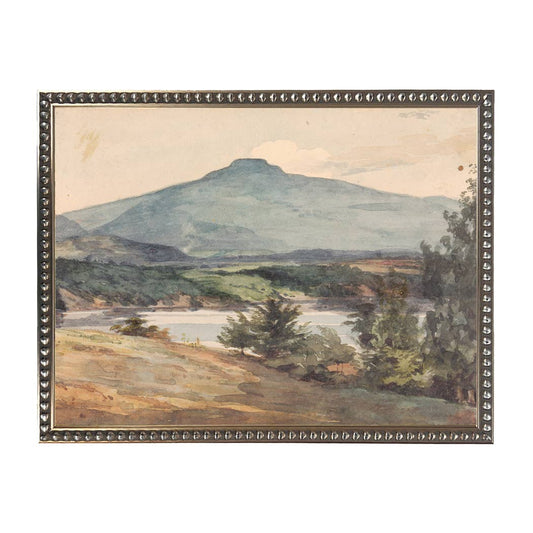 Vintage Watercolor Landscape | 20" X 16"