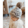 Fairisle Beanie Hat | Pebble