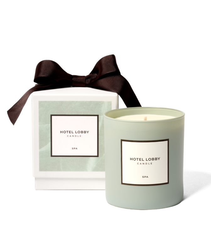 Hotel Lobby Spa | Relaxing Eucalyptus Luxury Soy Candle | 9.75 oz