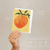 Peach | Thank You Card