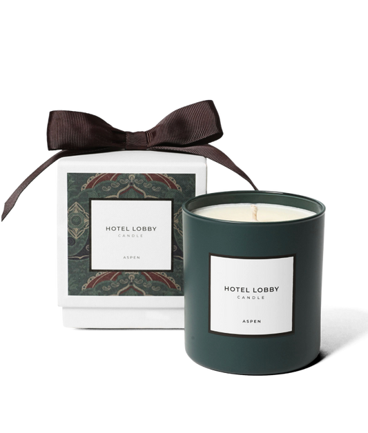 Hotel Lobby Aspen | Fall Scented Candle Soy Candle | 9.75oz