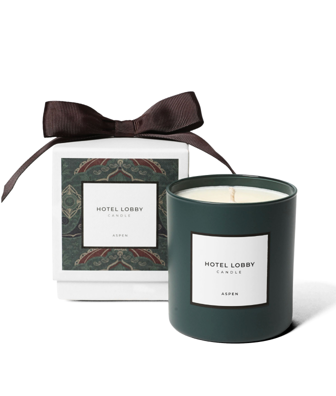 Hotel Lobby Aspen | Fall Scented Candle Soy Candle | 9.75oz