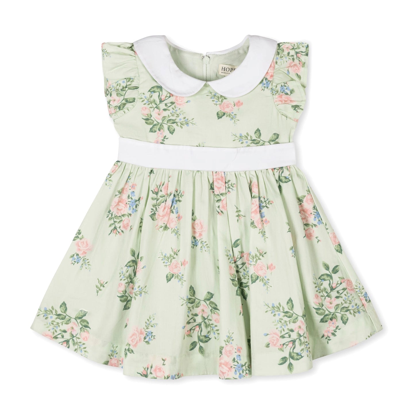 Organic Peter Pan Collar Party Dress | Chateau Floral