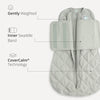 Dream Weighted Sleep Swaddle | Green (0-6M)