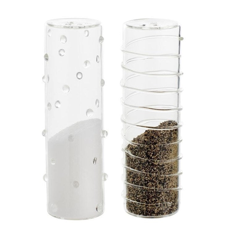Livenza Glass Salt & Pepper Shakers