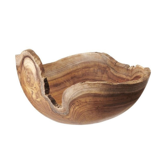 Takara Teak Wood Bowl | (12 x 12 x 4 in.)