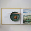 14" Stoneware Serving Bowl | Green