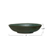 7" Stoneware Serving Bowl | Matte Green