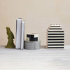 Resin & MDF Decorative Box |  Black & Cream