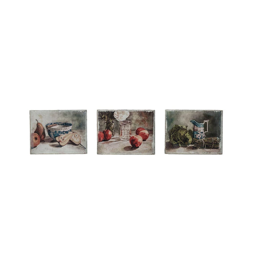 Canvas Wall Décor w/ Still Life | 3 Styles