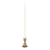 Cast Aluminum Taper Holder, Antique Brass Finish | 2.5"
