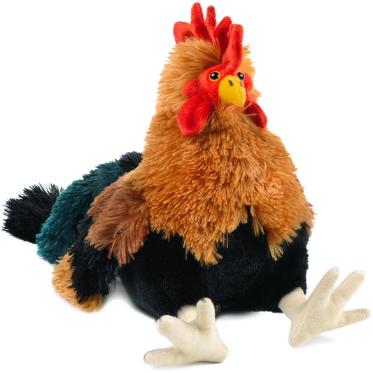Riley the Rooster | 8 Inch Chicken Stuffed Animal
