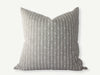 Perin | Neutral Striped Pillow | 22x22