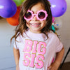 Big Sis Patch Short Sleeve Shirt | Pink