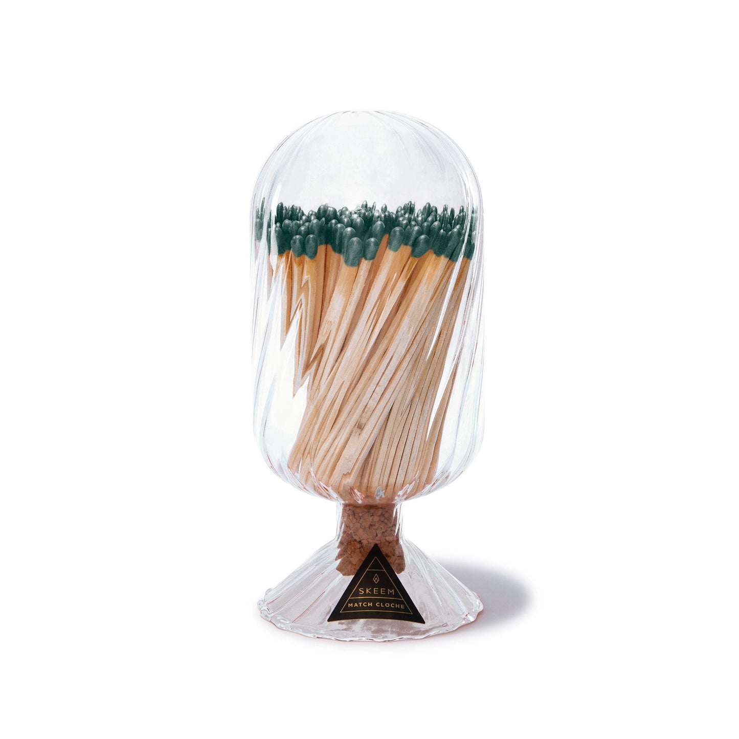 Helix Match Cloche | Evergreen-Tipped Matches
