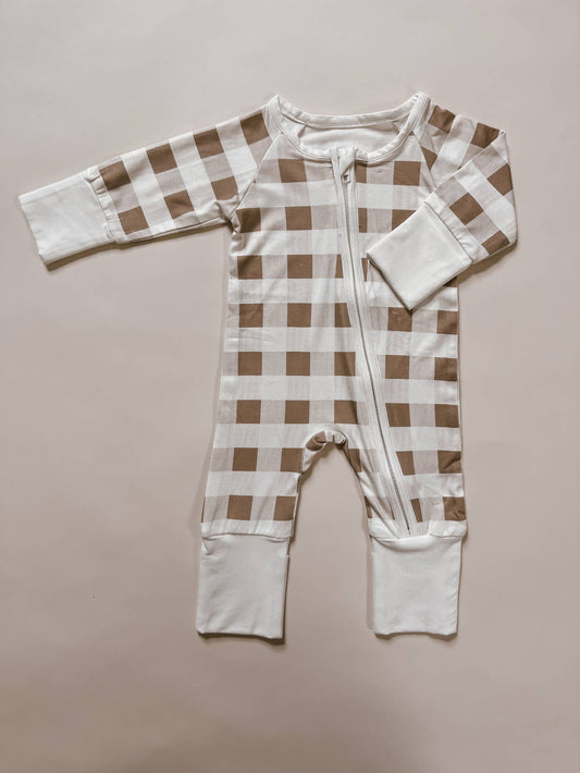 Checkered Jumpsuit