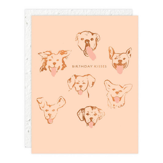 Dog Kisses | Birthday Card