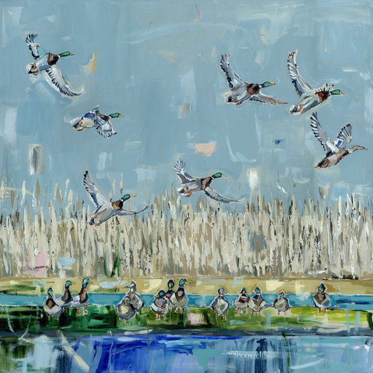 "Duck Season" Canvas Print