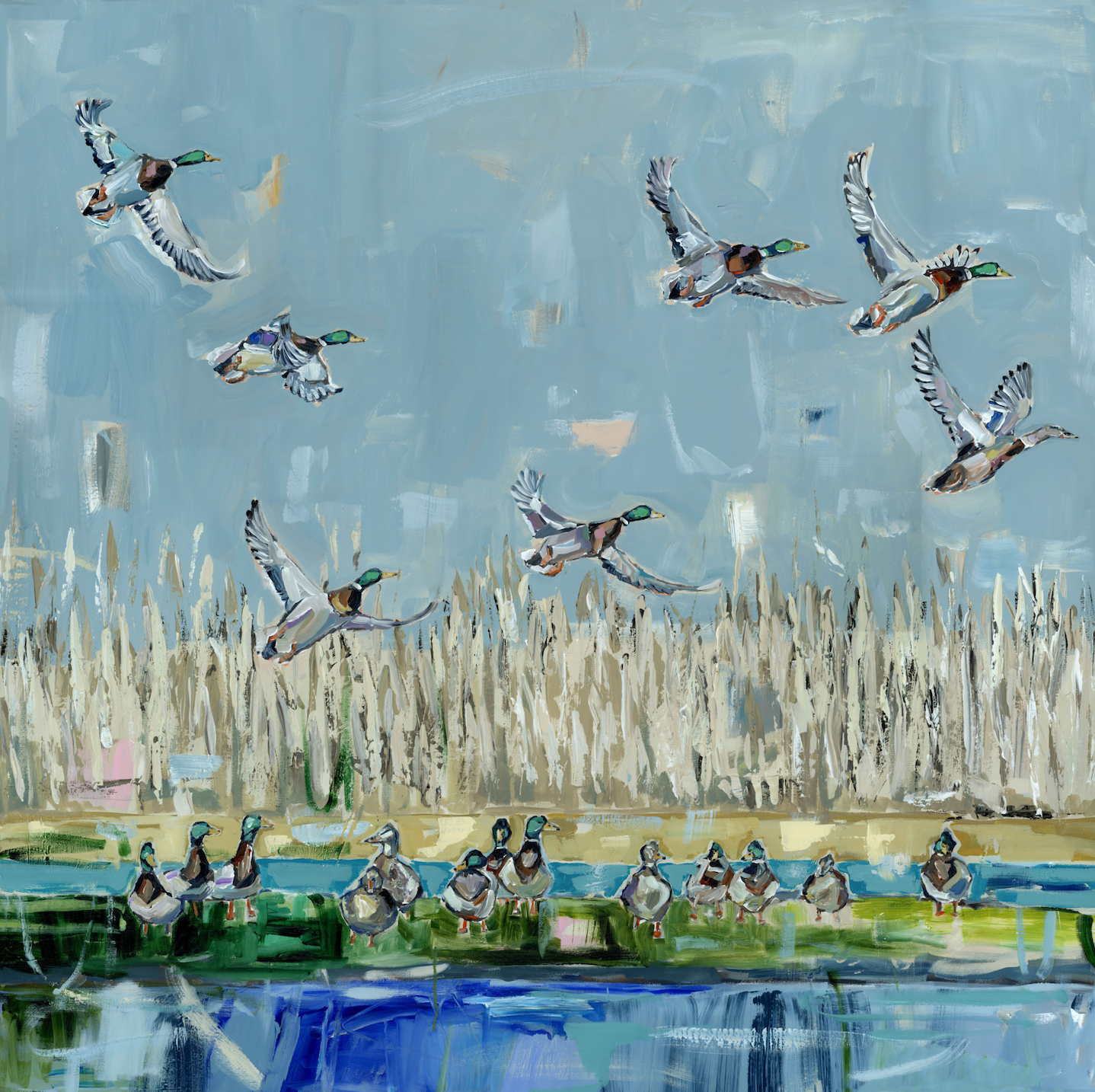 "Duck Season" Canvas Print