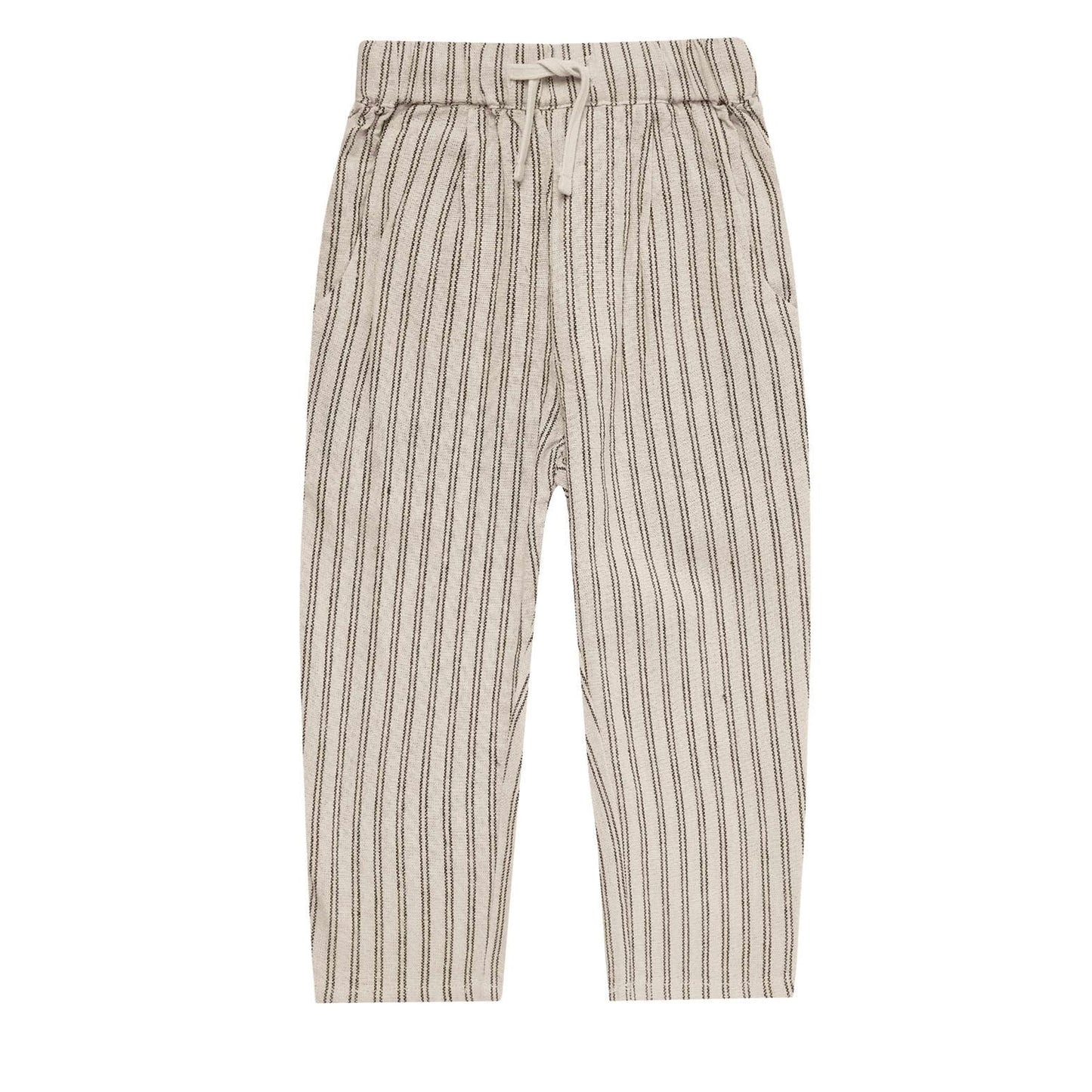 Ethan Trouser - Black Pinstripe