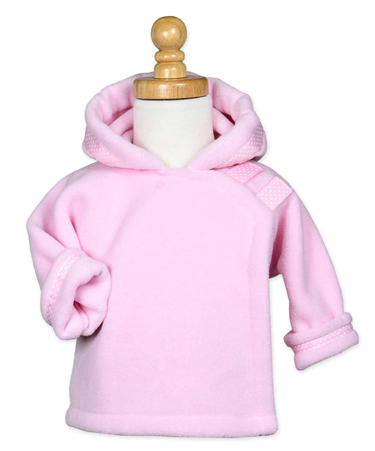 Widgeon WarmPlus Fleece Jacket with Dot Ribbon | Light Pink