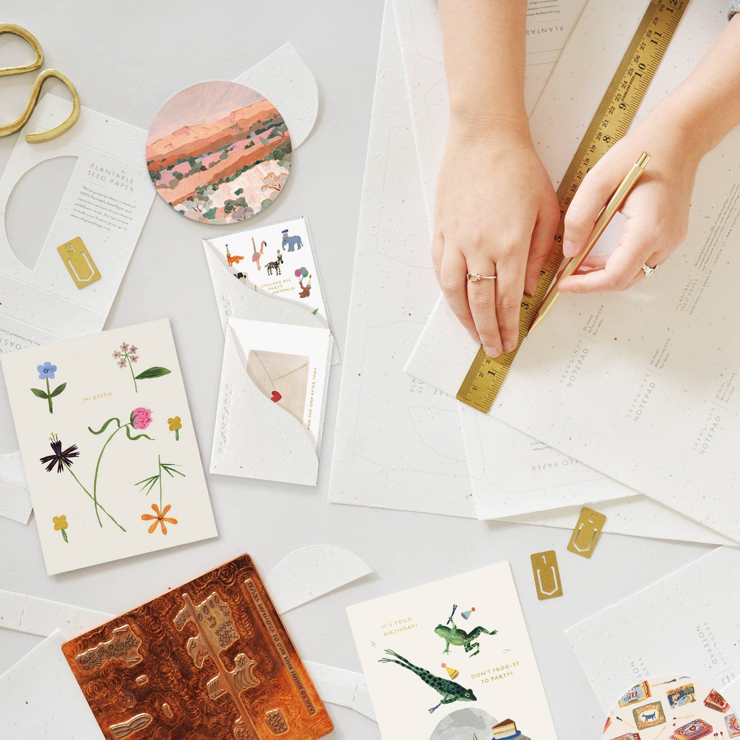 Love Letters Sprout - Love + Friendship Mini Greeting Card