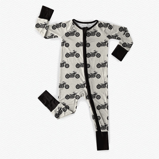 Ralphie Motorcycle Zippy Romper