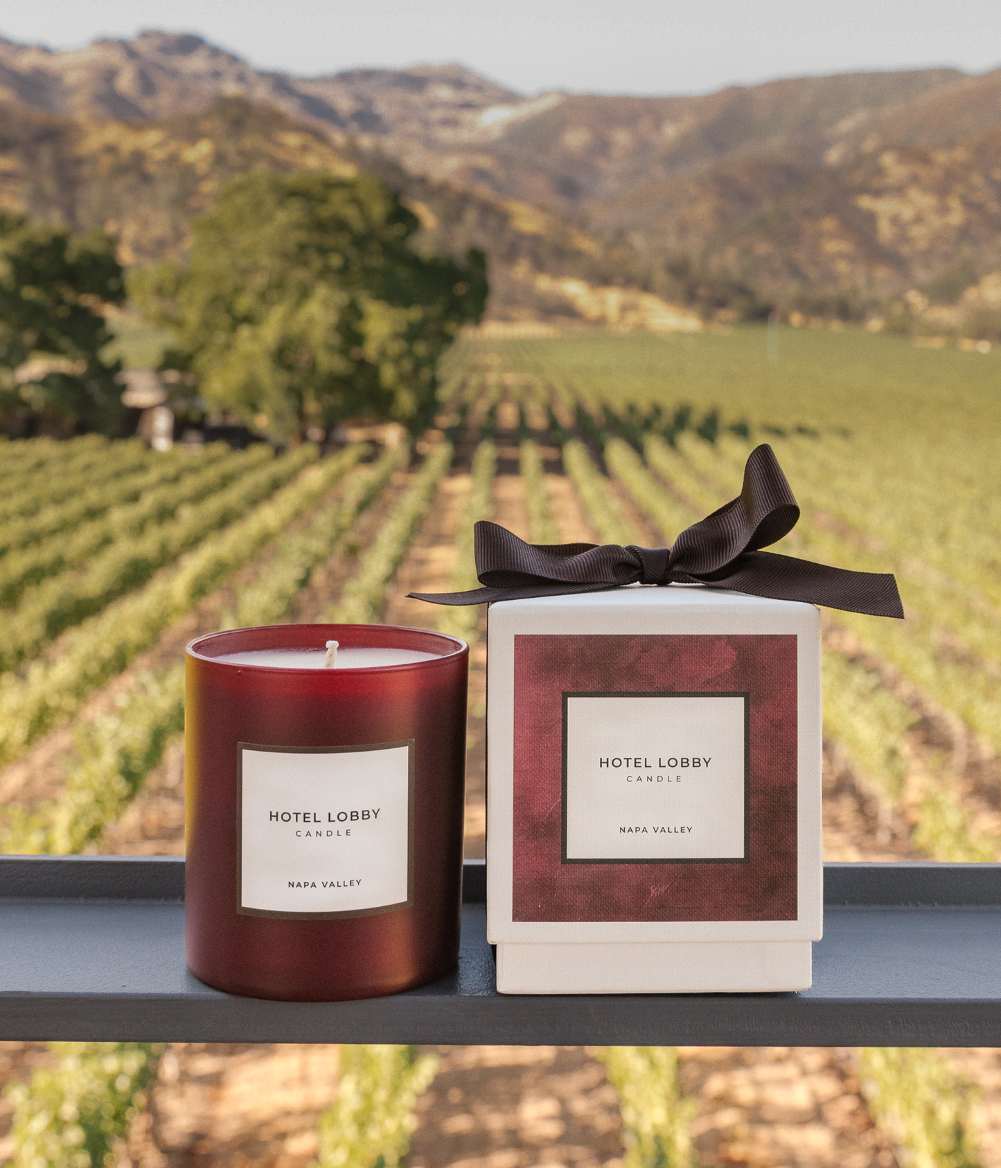 Hotel Lobby Napa Valley | Luxury Fall Scented Soy Candle | 9.75oz