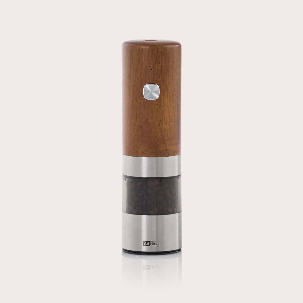 Electric Salt & Pepper Mill in Acacia Wood