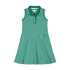 Organic Pique Polo Dress | Kelly Green