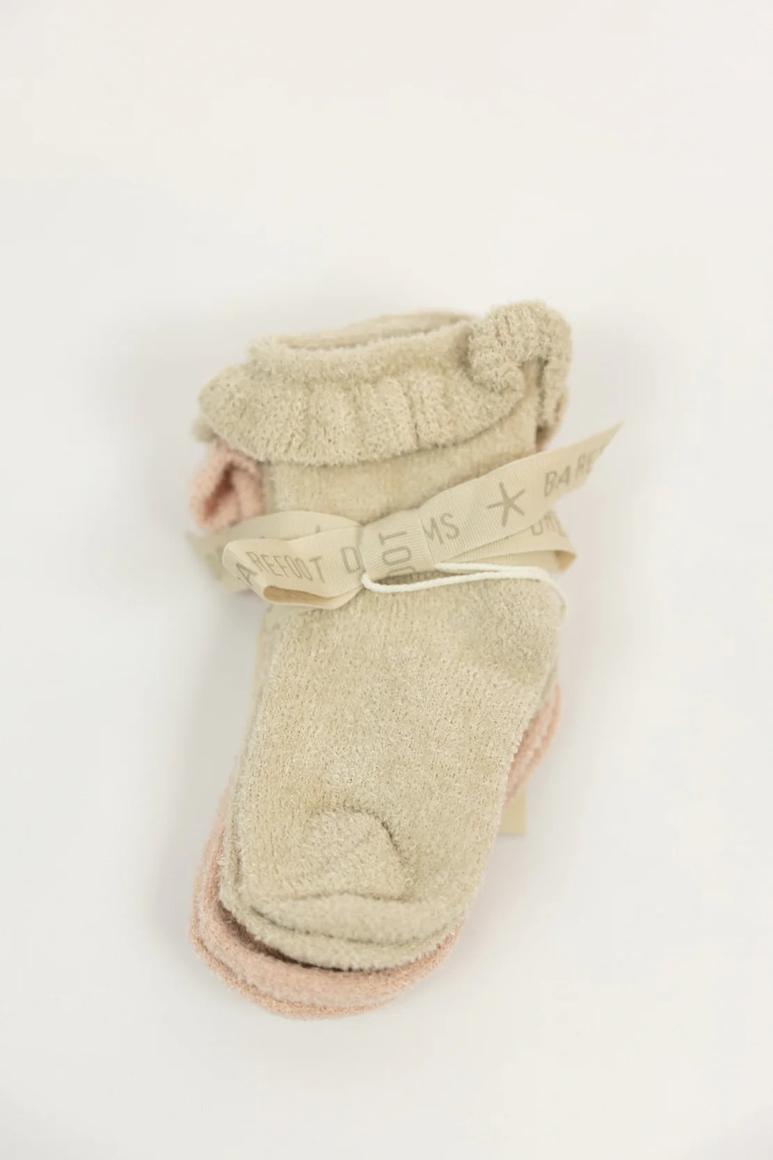 Baby Butterfly Sock Set | Stone/Dusty Rose