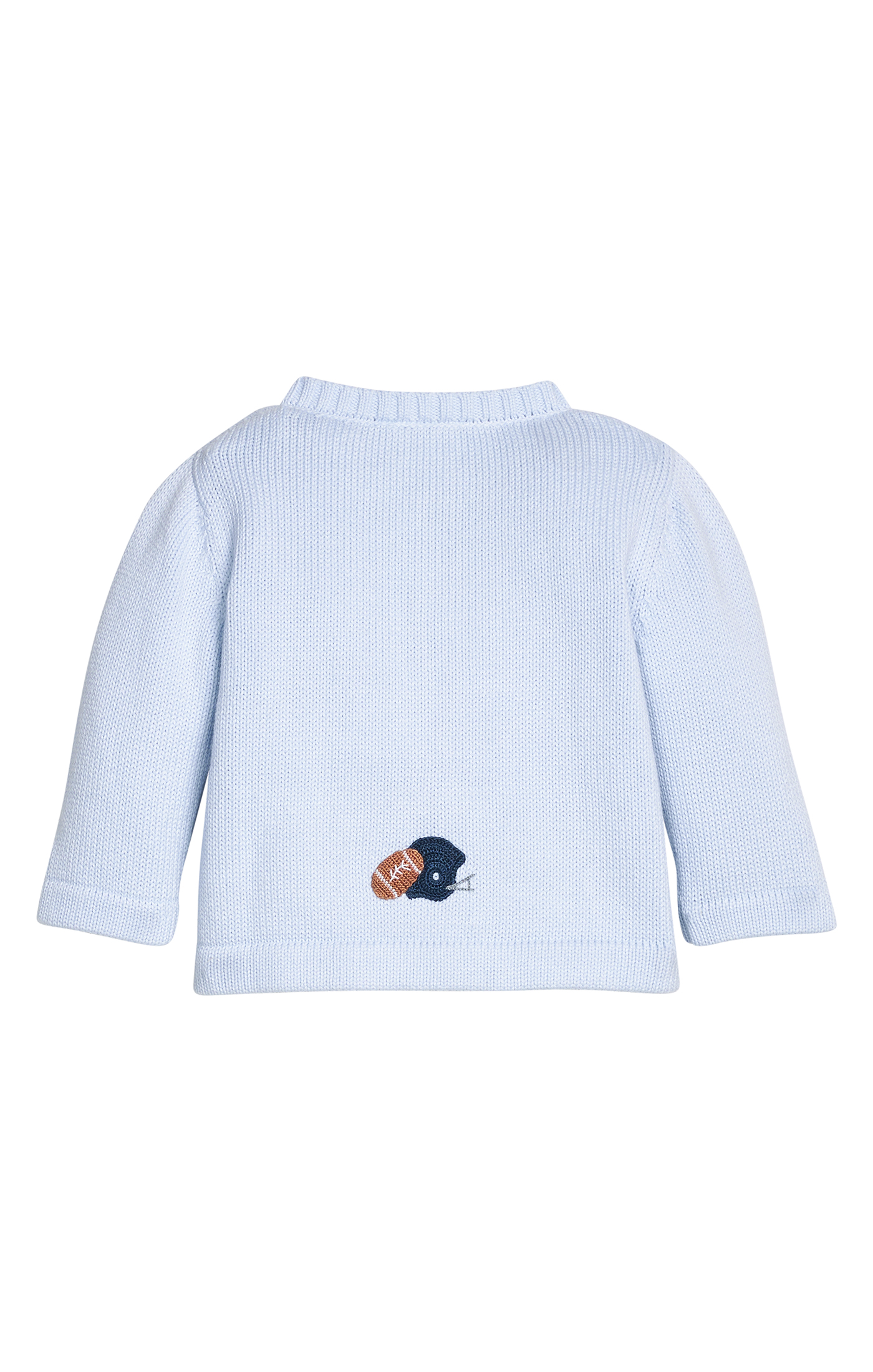 Crochet Cardigan | Football Helmet