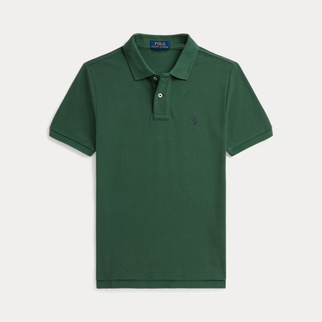 The Iconic Mesh Polo Shirt | Verano Green
