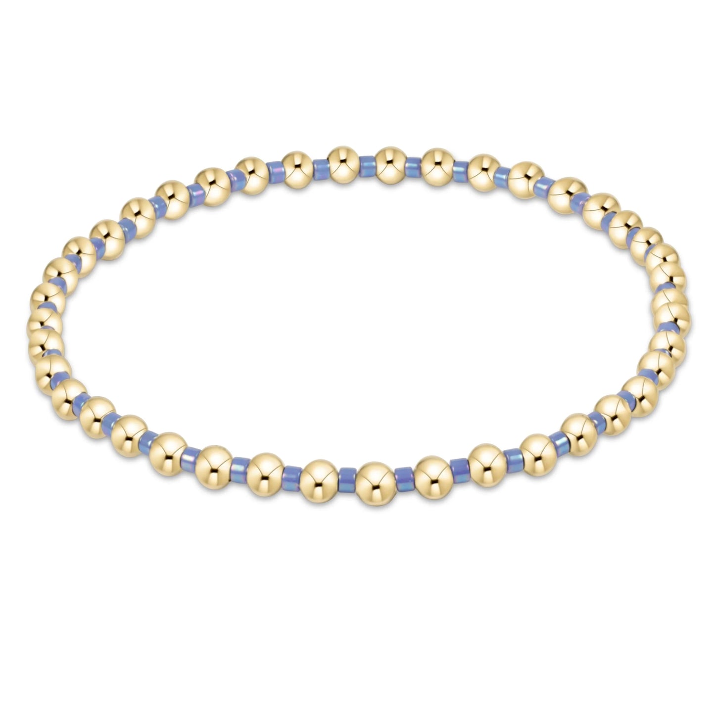 hope grateful bracelet | bright blue