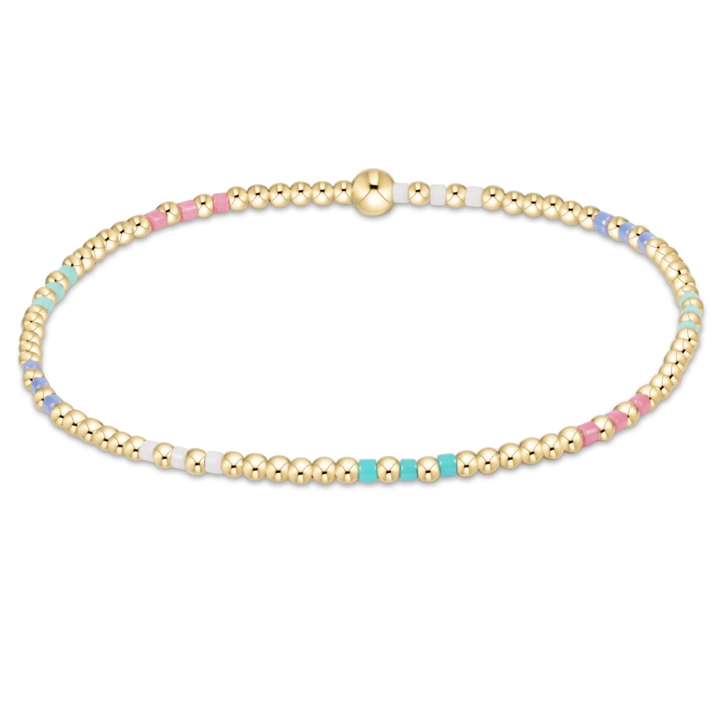 hope joy pattern 2mm bead bracelet | hot mess SS25