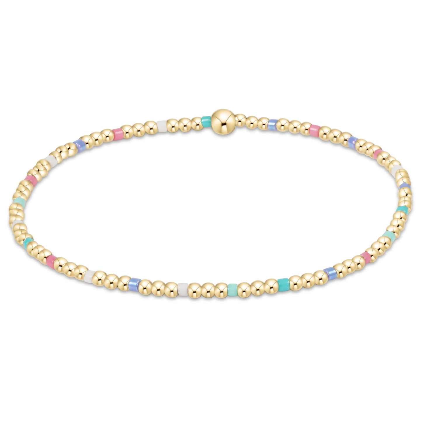 hope sincerity pattern 2mm bead bracelet | hot mess ss25