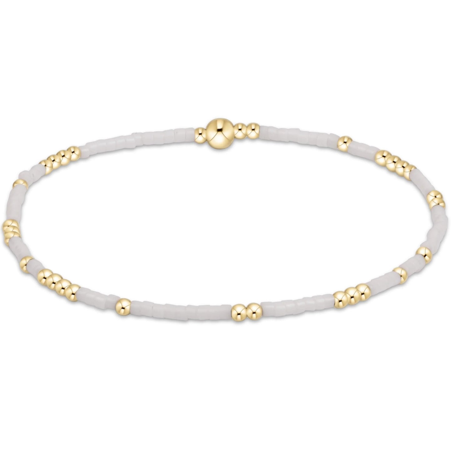 hope unwritten bracelet | white