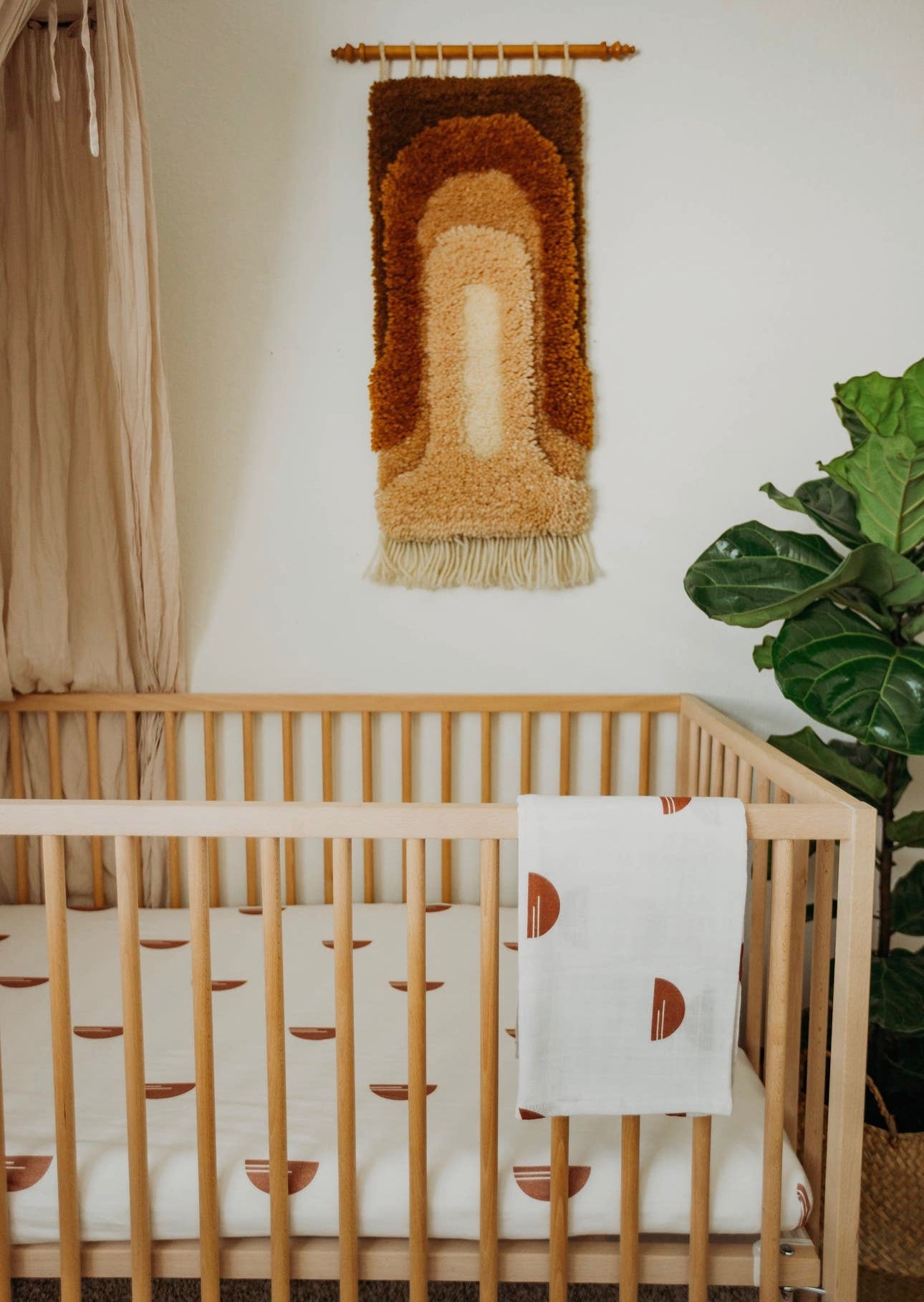 Sedona Muslin Crib Sheet